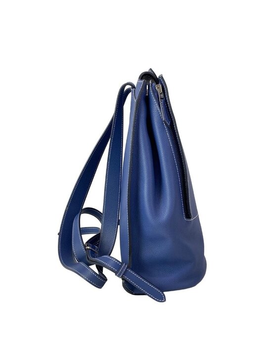 Hermes Backpack a Dos Blue Brighton Silver main image 14